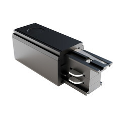 Изображение товара Ввод питания для трехфазного шинопровода Maytoni Technical Trinity черный (TRA005B-31B-L)