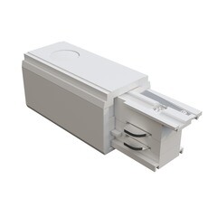 Ввод питания для трехфазного шинопровода Maytoni Technical Trinity белый (TRA005B-31W-R)