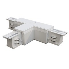 Изображение товара Коннектор для трехфазного шинопровода T-образный Maytoni Technical Trinity белый (TRA005CT-31W-R)