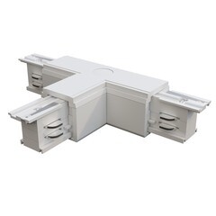 Изображение товара Коннектор для трехфазного шинопровода T-образный Maytoni Technical Trinity белый (TRA005CT-31W-L)