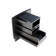 Заглушка для трехфазного шинопровода Maytoni Technical Trinity черная (TRA005EC-31B)