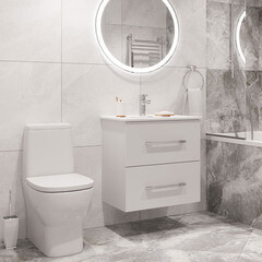 Керамогранит Grasaro Fly белый 600х600х9 мм (5 шт.=1,8 кв.м) - фото 12