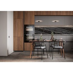 Панель стеновая ПВХ для кухни 3000х600х1 мм мрамор ривер блэк - фото 4