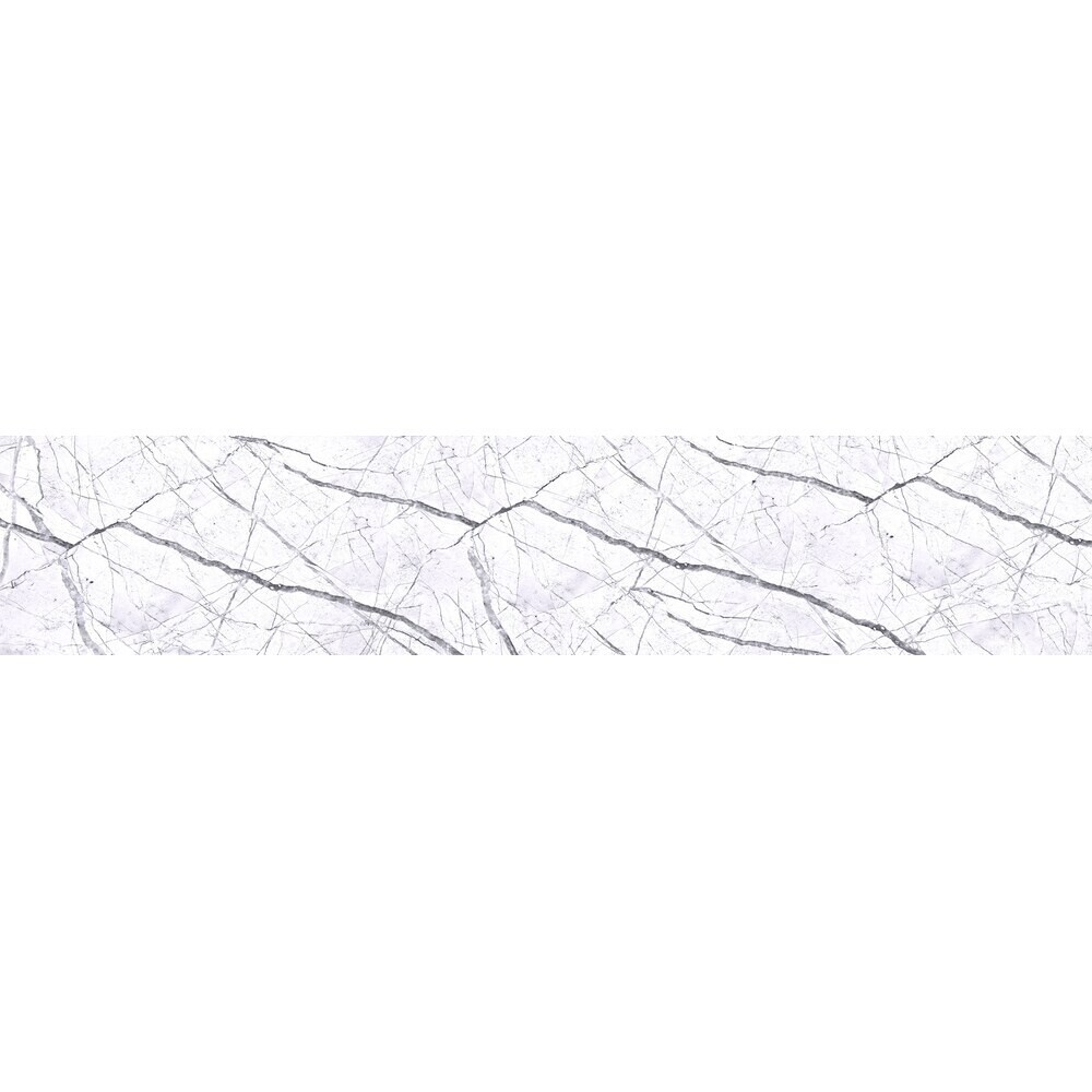 Панель стеновая ПВХ для кухни 3000х600х1 мм каррарский мрамор