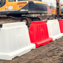 Дорожный блок вставной Экопром 1200 мм 20 л белый - фото 4