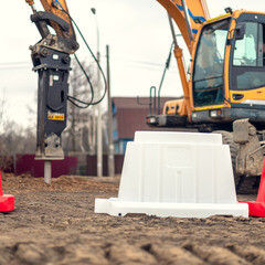 Дорожный блок вставной Экопром 2000 мм 25 л белый - фото 7