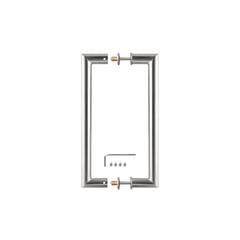 Ручка-скоба Fuaro PH-23-25/300 нержавеющая сталь - фото 2