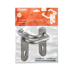 Ручка дверная Fuaro DH-0433 SS для противопожарной двери нержавеющая сталь (42599) - фото 3