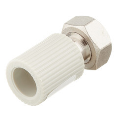 Муфта полипропиленовая FV-Plast с накидной гайкой 20 мм х 3/4 ВР(г) (223021) - фото 3