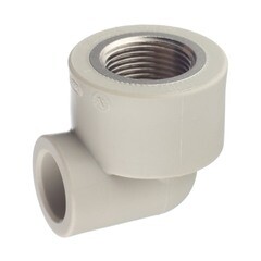 Угол полипропиленовый FV-Plast комбинированный 20 мм х 3/4 ВР(г) (218021) - фото 1