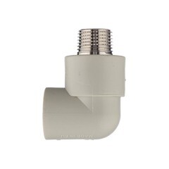 Угол полипропиленовый FV-Plast комбинированный 20 мм х 1/2 НР(ш) (216020) - фото 4