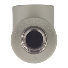 Угол полипропиленовый FV-Plast комбинированный 25 мм х 1/2 НР(ш) (216026) - фото 2