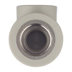 Угол полипропиленовый FV-Plast комбинированный 25 мм х 3/4 ВР(г) (218025) - фото 2