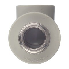 Угол полипропиленовый FV-Plast комбинированный 25 мм х 3/4 НР(ш) (216025) - фото 2