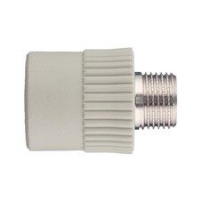 Муфта полипропиленовая FV-Plast 25 мм х 1/2 НР(ш) (215025Е12I/215026)