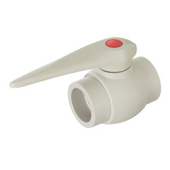 Изображение товара Кран шаровой полипропиленовый FV Plast 50 мм (301050)