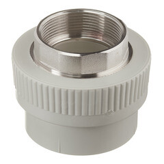 Изображение товара Муфта полипропиленовая FV-Plast 63 мм х 2 ВР(г) (217063)