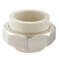 Муфта полипропиленовая FV-Plast разъемная (американка) 50 мм х 1 1/2 ВР(г) (236050) - фото 2