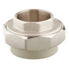 Изображение товара Муфта полипропиленовая FV-Plast разъемная (американка) 63 мм х 2 ВР(г) (236063)