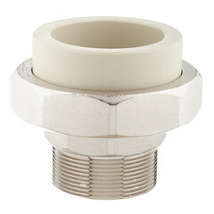 Муфта полипропиленовая FV-Plast разъемная (американка) 63 мм х 2 НР(ш) (237063) - фото 3