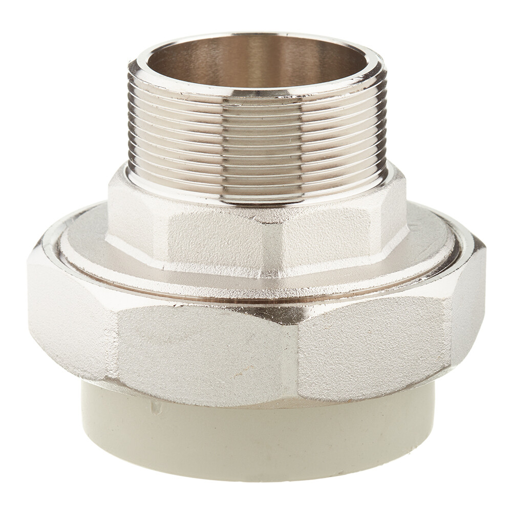 Изображение товара Муфта полипропиленовая FV-Plast разъемная 63 мм нар. резьба