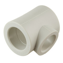 Изображение товара Тройник полипропиленовый FV-Plast переходный 50 х 40 х 50 мм (212050040)