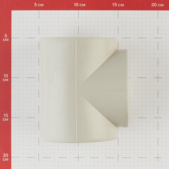 Тройник полипропиленовый FV-Plast 63 х 63 х 63 мм (208063) - фото 2
