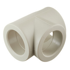 Тройник полипропиленовый FV-Plast 63 х 63 х 63 мм (208063) - фото 1