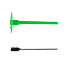 Дюбель для теплоизоляции Bogirus 8х135 мм металлический гвоздь с термоголовкой (500 шт.) - фото 4