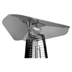 Камин инфракрасный Ballu Flame уличный газовый 847х2315х770 мм (BOGH-15) - фото 5