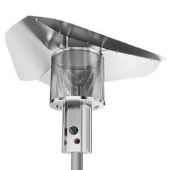 Камин инфракрасный Ballu Vela уличный газовый 810х2220х810 мм (BOGH-16) - фото 2