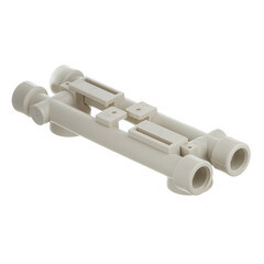 Водорозетка полипропиленовая FV-Plast двойная 20 мм х 1/2 ВР(г) (221020) - фото 3