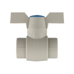 Кран шаровой полипропиленовый FV Plast 20 мм (301020) - фото 2