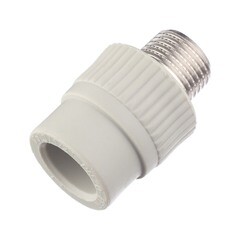 Муфта полипропиленовая FV-Plast 20 мм х 1/2 НР(ш) (215020) - фото 2