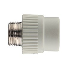 Муфта полипропиленовая FV-Plast 25 мм х 3/4 НР(ш) (215025)