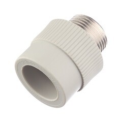 Муфта полипропиленовая FV-Plast 32 мм х 1 НР(ш) (215032) - фото 2