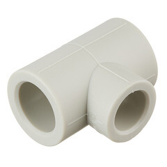 Тройник полипропиленовый FV-Plast переходный 25 х 20 х 25 мм (212025020) - фото 1