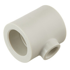 Изображение товара Тройник полипропиленовый FV-Plast переходный 40 х 20 х 40 мм (212040020)