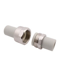 Муфта полипропиленовая FV-Plast прямая 40 мм (224040) - фото 3