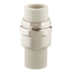 Муфта полипропиленовая FV-Plast прямая 40 мм (224040) - фото 1