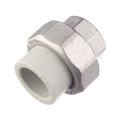 Муфта полипропиленовая FV-Plast разъемная (американка) 20 мм х 1/2 ВР(г) (236020) - фото 2