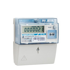 Изображение товара Счетчик электроэнергии Энергомера 145 JA однофазный двухтарифный электронный 5(60) А на DIN-рейку/монтажную плату