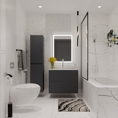 Плитка облицовочная Lavelly Skandi Waves белая рельеф 400х200х8 мм (15 шт.=1,2 кв.м) - фото 4