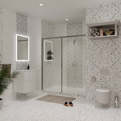 Плитка облицовочная Lavelly Skandi Stones белая 400х200х8 мм (15 шт.=1,2 кв.м) - фото 14