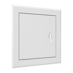 Люк ревизионный Era стальной 200х200 мм врезной с ручкой - фото 4