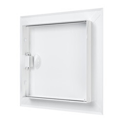 Люк ревизионный Era стальной 200х200 мм врезной с ручкой - фото 3