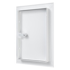 Люк ревизионный Era стальной 200х300 мм врезной с замком - фото 3