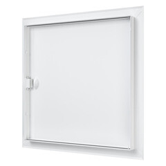 Люк ревизионный Era стальной 400х400 мм врезной с ручкой - фото 3