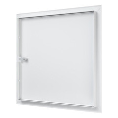 Люк ревизионный Era стальной 500х500 мм врезной с замком - фото 2