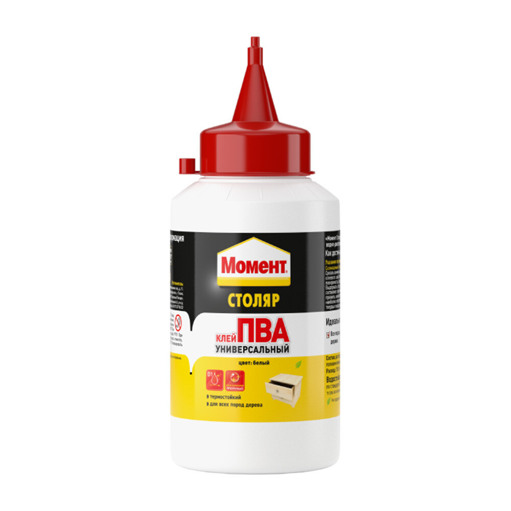 Изображение товара Клей ПВА Момент Столяр Универсальный D1 250 г